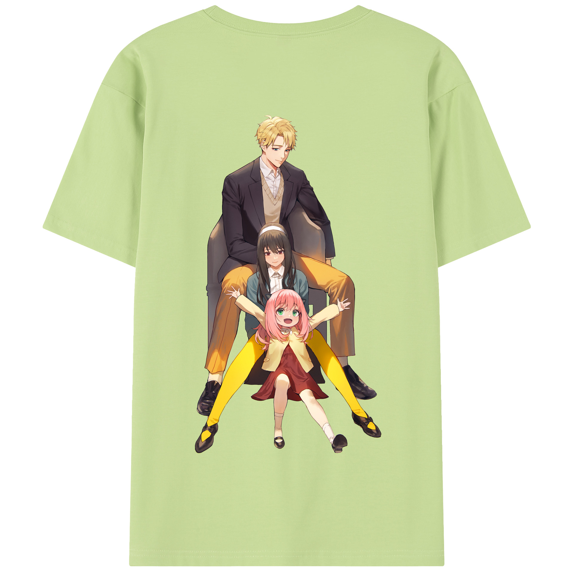 SPY×FAMILY间谍家家酒 綿100％半袖Tシャツ（背面プリント）